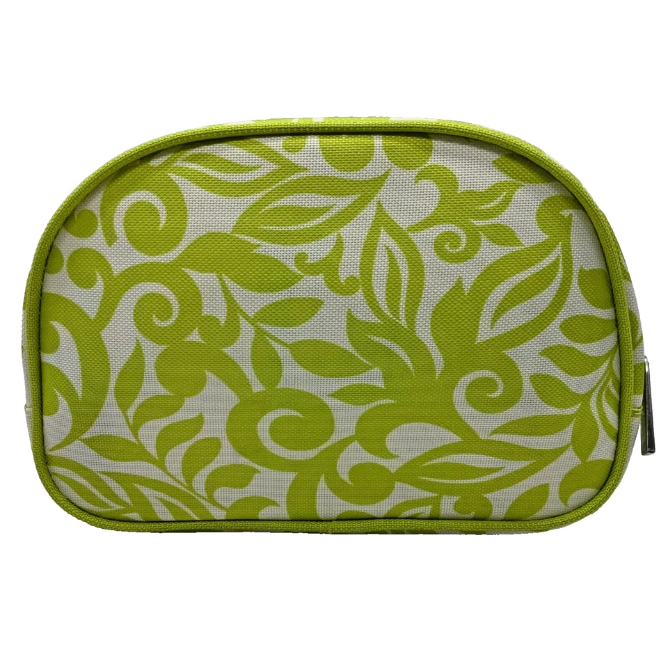 3 bolsas organizadoras de monedero para maquillaje cosmético floral Clinique Foto 4 de 4