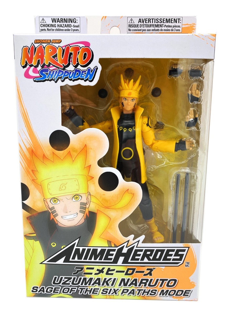 Naruto Sage of Six Paths Anime Heroes Naruto Uzumaki Six Paths Toy