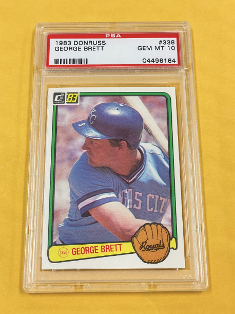 1983 Donruss Baseball George Brett #338 PSA 10 GEM MINT MD776
