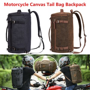 canvas motorcycle backpack