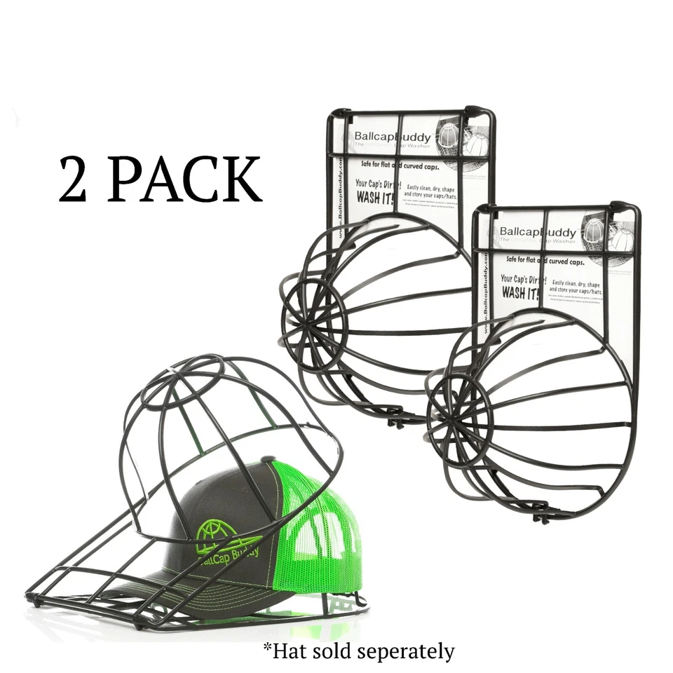 Ballcap Buddy Cap Washer Hat Washer Ball Cap Cleaner 2-pack black - Made in USA - Изображение 2 из 4