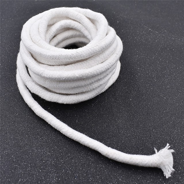 Cotton Wick Burner Candle DIY For Oil Kerosene Alcohol Lamp 4M 8.5mm