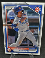 2024 Bowman Baseball MATT SHAW Base Prospect #BP-30 Chicago Cubs