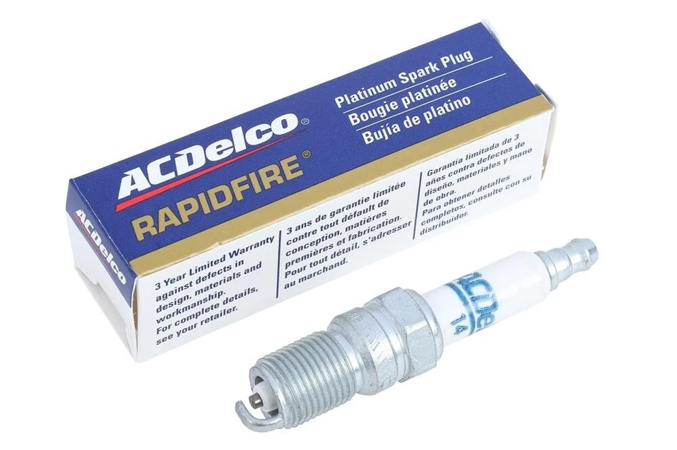 ACDelco RAPIDFIRE Platinum Spark Plug #14 Set Of 6 For Buick Chevy Ford GMC Olds - Image 2 of 4