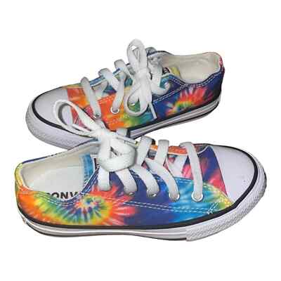 Chuck Taylor All Star Tie Dye Low Top Sneaker Size 11