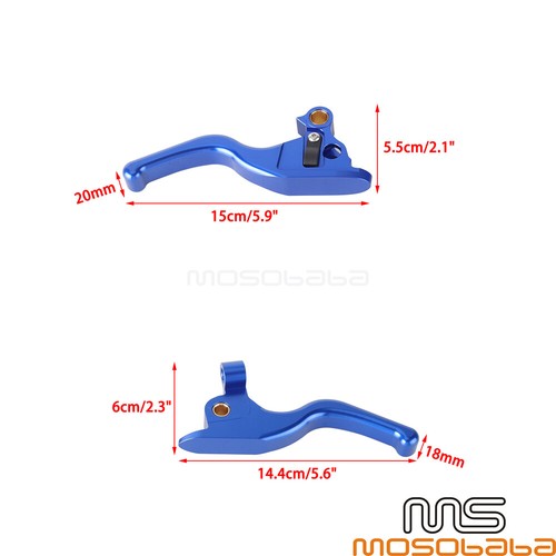 Handle Control Brake Clutch Lever For Harley Touring Road Glide FLTRX FLTRU FLTR - Picture 2 of 9