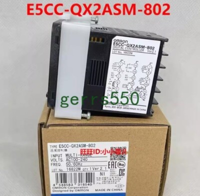 1pcs Brand new original Omron temperature controller E5CC-QX2ASM-802 in stock