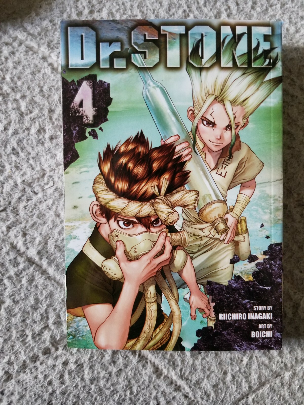 Dr Stone Vol 4 By Riichiro Inagaki Paperback 19 For Sale Online Ebay
