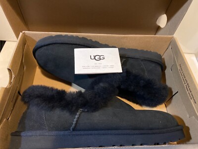 UGG Australia Nita Genuine Shearling Slippers Moccasins Size 9