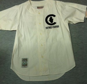 chicago cubs championship jersey