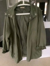 Tayberry Women Coat Lightweight In Khaki | Size Xl