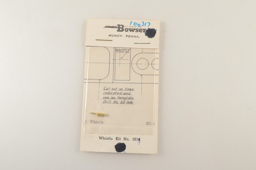 Kit de silbato de latón fundido Bowser HO 4-6-6-4 - 3017 100317 | Zustand: New