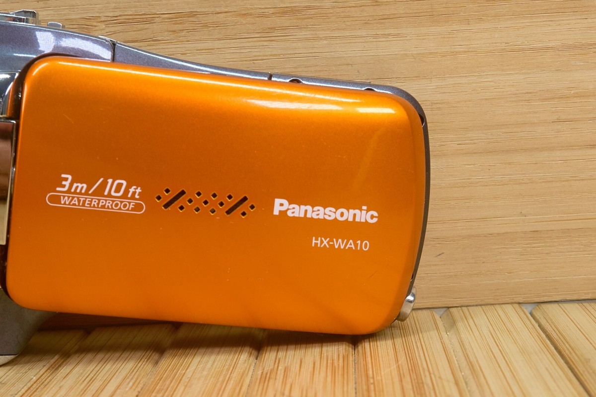 Panasonic HX-WA10 Waterproof Dual Camcorder, FOR PARTS OR