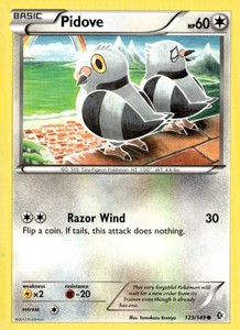 Pidove Common Boundaries Crossed 123/149 Pokémon TCG