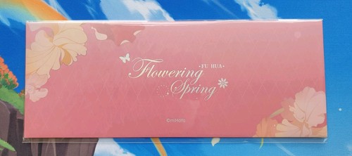 Honkai Impact 3rd Official Fu Hua Flowering Spring Laser Ticket miHoYo - Picture 1 of 3
