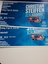 Christian Steiffen Tickets 2 Stück