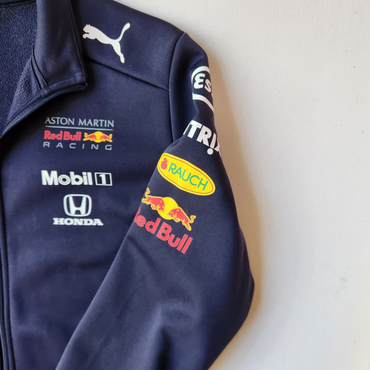 Puma Red Bull Racing Jacket Small Aston Martin F1 Honda Team Full