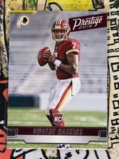 2019 Panini Prestige #265 Dwayne Haskins Rookie Card. rookie card picture