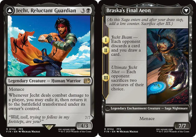 1x Jecht, Reluctant Guardian // Braska's Final Aeon MTG - Final Fantasy - NM-Min