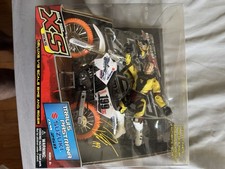 Rare Unopened Box Road Champs XS MXS Travis Pastrana Toy Dirtbike 1:12 Scale