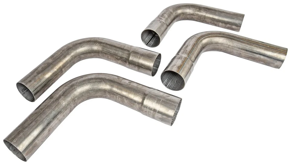 JEGS 30671 Street Rod/Muscle Car Exhaust Kit 2-1/2" 6-Gauge Aluminized Steel - Image 3 of 4