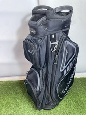 Taylormade Select Plus Cart Bag / Black + Strap & Raincover / Mint /9983