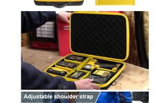 Extra Large Case for Dewalt 20V 60V Battery Charger Storage Bag for Power Tools