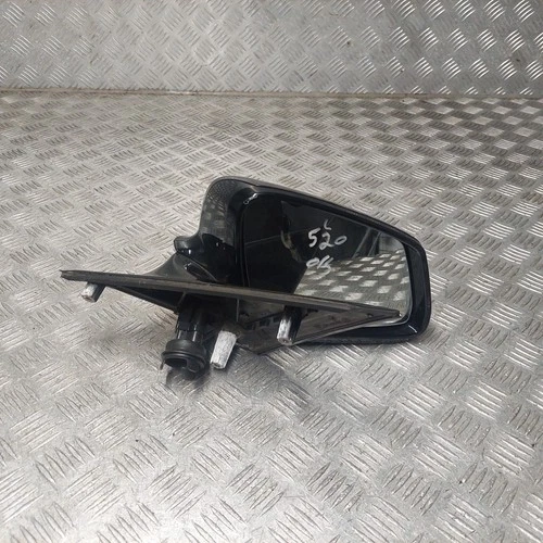 BMW 520D SE F11 2010 O/S wing mirror driver right hand side BLUE