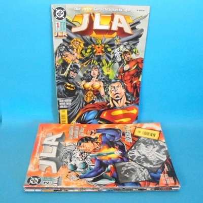 JLA Dino Nr. 1 + 2 + 3 + 5 + 5 Variant Cover zusammen TOP