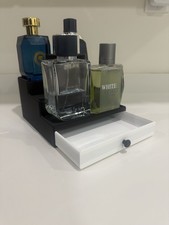 Cologne/Perfume Organizer With Storage Drawer For Men Or Women 3D Printed