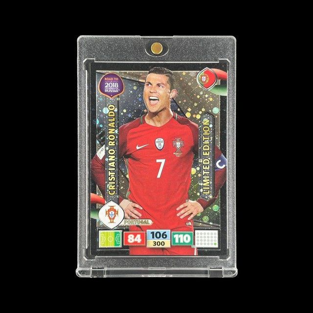 Cristiano Ronaldo Silver Circles Holo Limited Edition 2018 Panini - Portugal