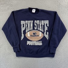 Vintage Penn State Nittany Lions Sweatshirt Men s Large 90s Football Sport USA