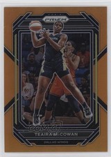 2023 Panini Prizm WNBA Orange Prizm /99 Teaira McCowan #52 0c2