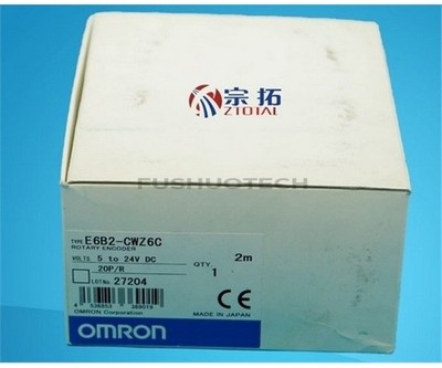 New 1Pcs   Rotary Encoder E6B2-CWZ6C 20P/R 5-24V Dc 2M Plc Module bc *ll