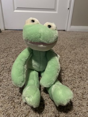 NWT New Green Frog Plush Pond Lake Wildlife Pet Unipak Stuffed Animal 16 