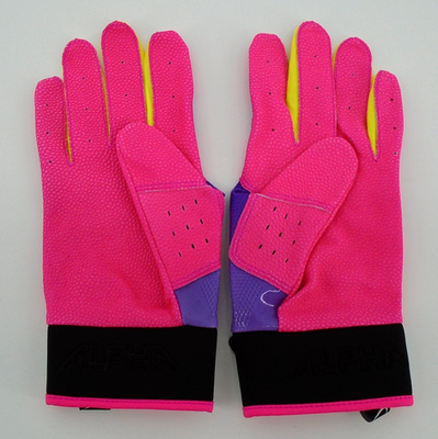 Nike Alpha Varsity Batting Gloves Men's Large Vivid Purple/Hyper