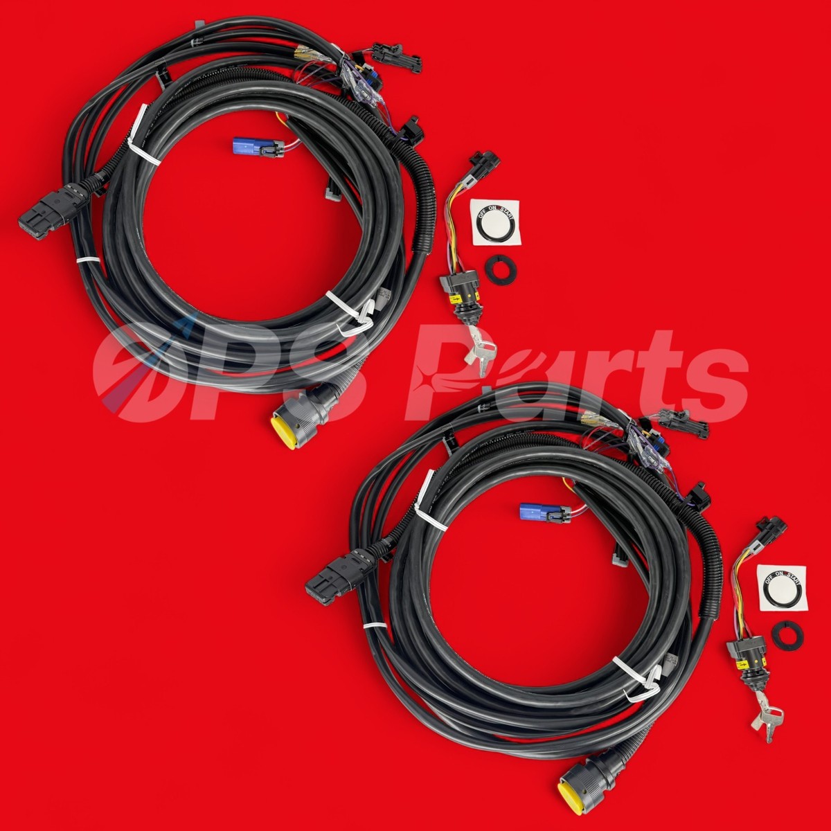 Mercury Outboard Key Switch Harness 25 Ft. - Dual Engine Kit