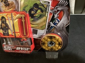 Lego Ninjago Masters of Spinjitzu Cole DX 2170 Battle Spinner Spinja 2011