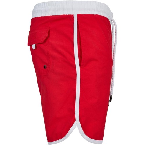 Retro Swimshorts Badehose UrbanClassics Bade Short Freizeit Strand Hose Bermuda - Picture 43 of 163