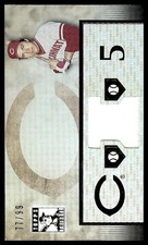 2010 Topps Tribute/99 / Johnny Bench 77/99 GAME-USED PATCH RELIC
