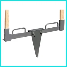 24" Steel Target Stand with Spike - Durable Powder-Coated Metal Target Base S...