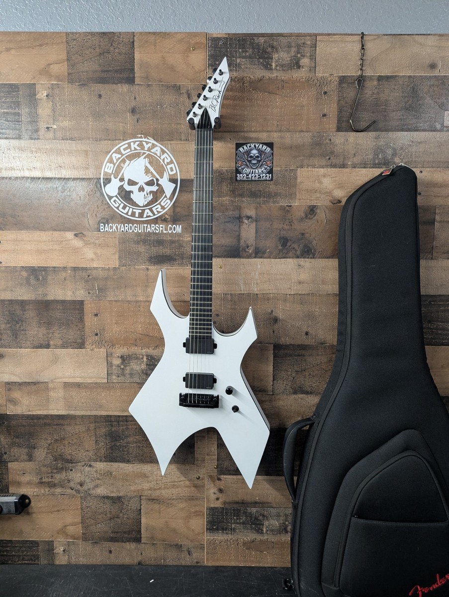BC Rich Warlock Prophecy Electric Guitar Matte White With/ Gigbag