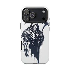 For iPhone / Galaxy / Pixel   Death Reaper Vector Phone Case