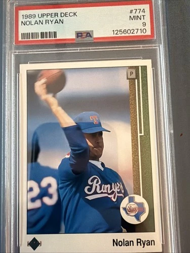 1989 Upper Deck NOLAN RYAN #774 PSA 9 Mint