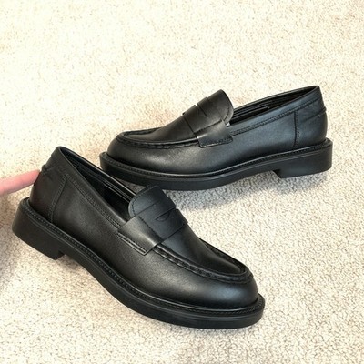 Blondo Halo Waterproof Black Leather Loafers Women s Size 7.5