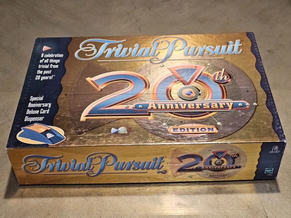Hasbro Games Trivial Pursuit 20th Anniversary Edition Open Box - Image 4 of 4