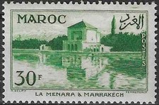 Timbre Architecture Maroc (Colonies Fr.) 358 * - 89167GF