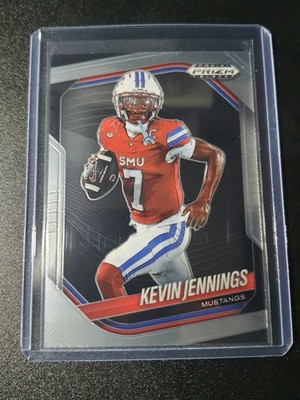 Kevin Jennings - Prizm Black Football 2025 - SMU Mustangs 