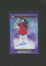 Ceddanne Rafaela 2024 Topps Inception #BRES-CRA Purple Auto Boston Red Sox /199