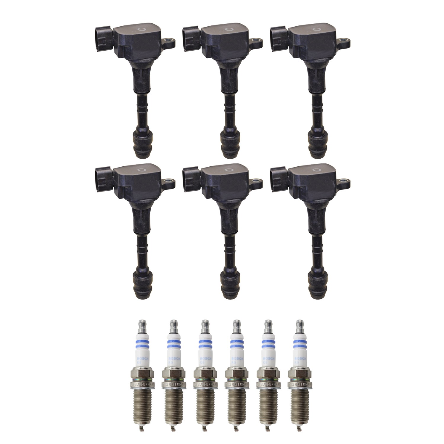 Denso Ignition Coil Kit For Nissan Pathfinder Quest Altima Maxima Infiniti I35